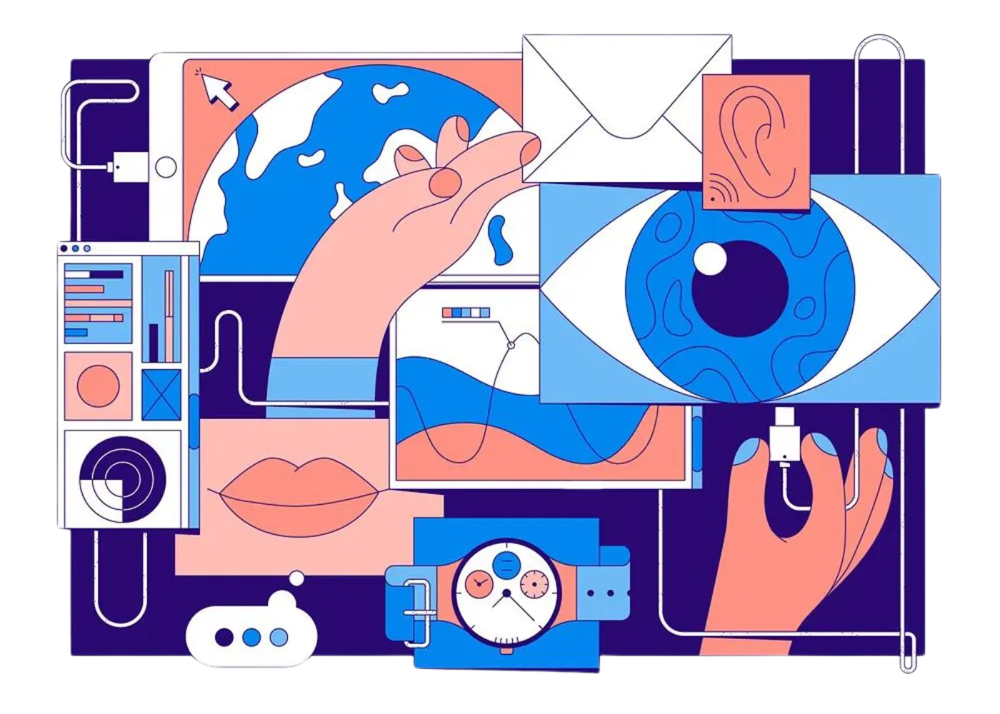 A dashboard showcasing data